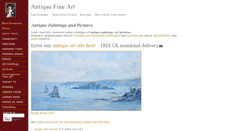 Desktop Screenshot of antique-fine-art.com